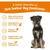 imageDog Shampoo with Oatmeal ampamp Aloe Vera  Grooming Pet Wash for Itchy ampamp Sensitive Skin  Dandruff ampamp Coat  Gentle Anti Itch Formula  Vanilla Bean Scent  16 OZConditioner