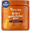 imageZesty Paws Multivitamin Treats for Dogs  Glucosamine Chondroitin for Joint Support  Digestive Enzymes ampamp Probiotics  Grain Free Dog Vitamin for Skin ampamp Coat  Immune Health  Chicken Flavor  90ctPeanut Butter