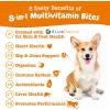 imageZesty Paws Multivitamin Treats for Dogs  Glucosamine Chondroitin for Joint Support  Digestive Enzymes ampamp Probiotics  Grain Free Dog Vitamin for Skin ampamp Coat  Immune Health  Chicken Flavor  90ctChicken