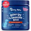 imageZesty Paws Dog Allergy Relief  Anti Itch Supplement  Omega 3 Probiotics for Dogs  Digestive Health  Soft Chews for Skin ampamp Seasonal Allergies  with Epicor Pets  Senior  Salmon  90 Count