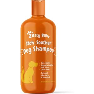 imageDog Shampoo with Oatmeal ampamp Aloe Vera  Grooming Pet Wash for Itchy ampamp Sensitive Skin  Dandruff ampamp Coat  Gentle Anti Itch Formula  Vanilla Bean Scent  16 OZShampoo