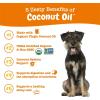 imageCoconut Oil for Dogs  Certified Organic ampamp Virgin Superfood Supplement  Digestive ampamp Immune Support  16 OZ