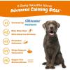 imageZesty Paws Calming Chews for Dogs  for Everyday Stress Relaxation Composure and Separation 90 Count TurkeyTurkey  Melatonin