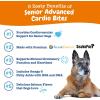 imageZesty Paws Cardiovascular Support for Dogs  Taurine for Dogs  with CoQ10 L Carnitine ampamp Sea Buckthorn  Senior Heart Health  AlaskOmega Fish Oil Omega 3  Senior  Salmon  90 CountAdvanced  Salmon