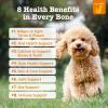 imageZesty Paws Dental Bones  Fights Tartar ampamp Plaque  Gum Teeth ampamp Bone Health  Cinnamon for Dog Breath  Immune Joint Gut Skin ampamp Coat Support  Omega 3 EPA ampamp DHA and Calcium  Medium Dogs  12 ctSmall Bones