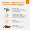 imageZesty Paws Dental Bones  Fights Tartar ampamp Plaque  Gum Teeth ampamp Bone Health  Cinnamon for Dog Breath  Immune Joint Gut Skin ampamp Coat Support  Omega 3 EPA ampamp DHA and Calcium  Medium Dogs  12 ctSmall Bones