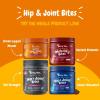 imageZesty Paws Hip and Joint Supplement for Dogs  Glucosamine with Chondroitin MSM Vitamins C and E Dog Joint Relief  Mobility Bites Duck  90 CountDuck