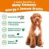 imageZesty Paws OraStix for Dogs  AllerImmune Sticks with Hemp Seed Turmeric EpiCor Pets Fish Oil Supports Immune Function Seasonal Allergies Skin Health Healthy Teeth Gum Blend 25ozPeppermint