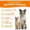 imageZesty Paws Wild Alaskan Salmon Oil for Dogs ampamp Cats  Omega 3 Skin ampamp Coat Support  Natural EPA ampamp DHA Fatty Acids for Joint Function Immune ampamp Heart Health Liquid Food Supplement 32 ozSalmon Oil