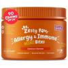 imageZesty Paws Dog Allergy Relief Dog Itching Skin Relief Dog Probiotics for Itchy Skin and Itchy Ears Dog Allergy Paw Relief Dog Allergy Chews Dog Itch Relief  Dog Skin Allergy Relief  Lamb  90ctLamb  Mini