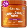 imageZesty Paws Hip and Joint Supplement for Dogs  Glucosamine with Chondroitin MSM Vitamins C and E Dog Joint Relief  Mobility Bites Duck  90 CountDuck