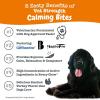 imageOmega Zesty Paws Calming Chews for Dogs  Composure ampamp Relaxation for Everyday Stress ampamp Separation  for Fireworks Storms ampamp Travel  VS  Smoked Turkey  50 Count