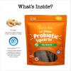 imageZesty Paws Probiotic Soft Chew Squares for Dogs  with 500 Million CFU of Probiotics  Ginger  for Dog Digestive Health Gut Flora ampamp Bowel Movement Support  Smoked Turkey Flavor  10 oz