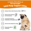 imageZesty Paws Solid Poop Support Bites  Dog Stool Hardener  Pumpkin for Dogs with Prebiotics ampamp Probiotics  Veterinarian Formulated Soft Chews  for Diarrhea Relief  90 CtChicken